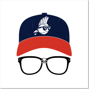 Ricky Vaughn Major League - vintage glasses and hat Posters and Art